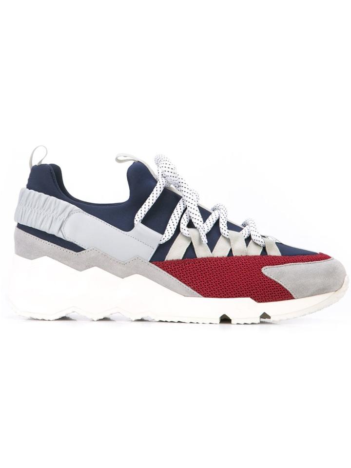 Pierre Hardy Trek Comet Sneakers - Red