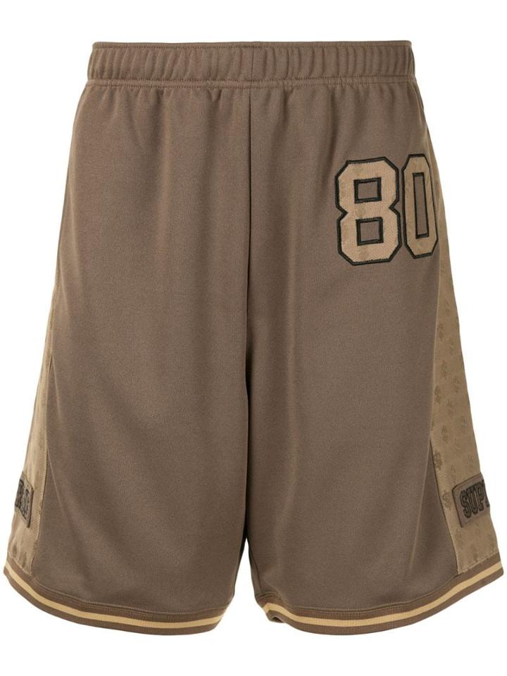 Supreme Monogram Shorts - Brown