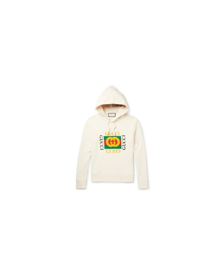 Fashion Concierge Vip Gucci - Logo Print Hoodie - Unavailable