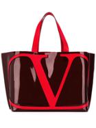 Valentino Logo Tote Bag - Red