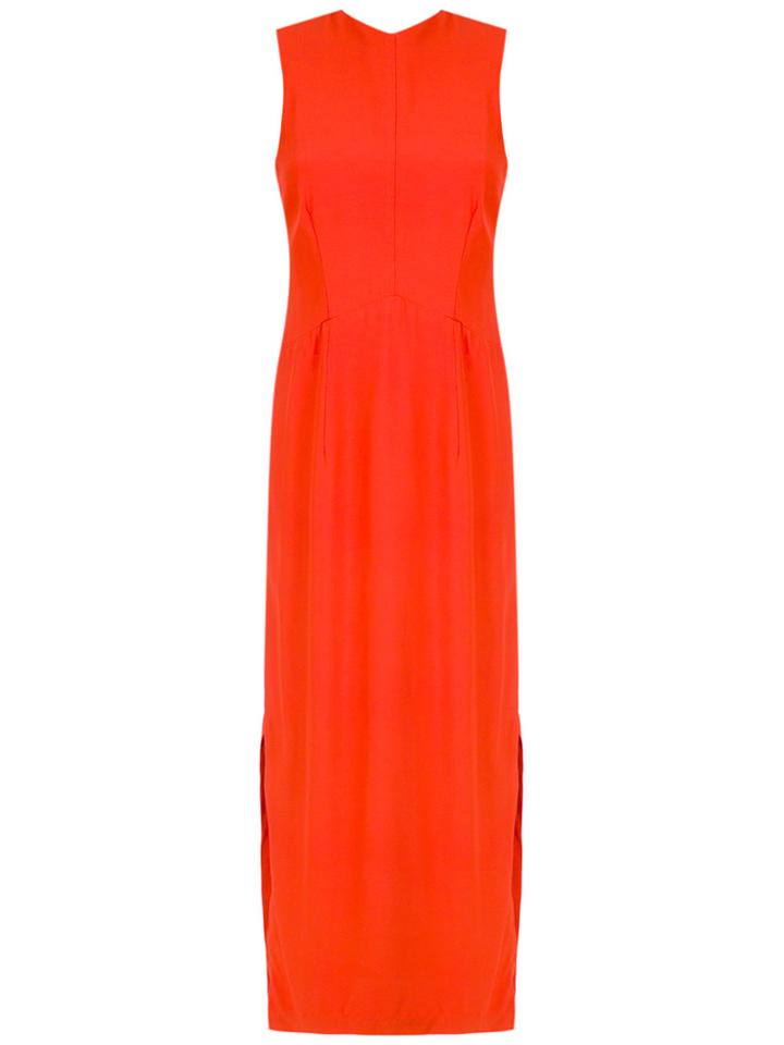 Osklen Fitted Waist Gown - Red