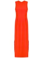 Osklen Fitted Waist Gown - Red