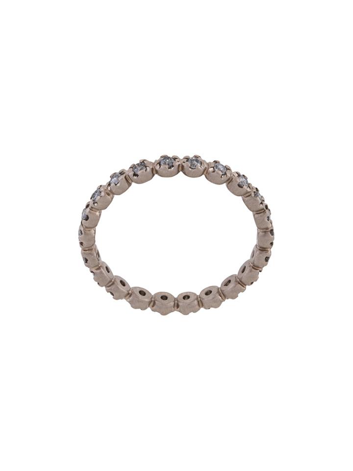 Hum Beaded Ring - Metallic