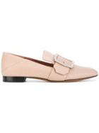 Bally Buckle Loafers - Nude & Neutrals