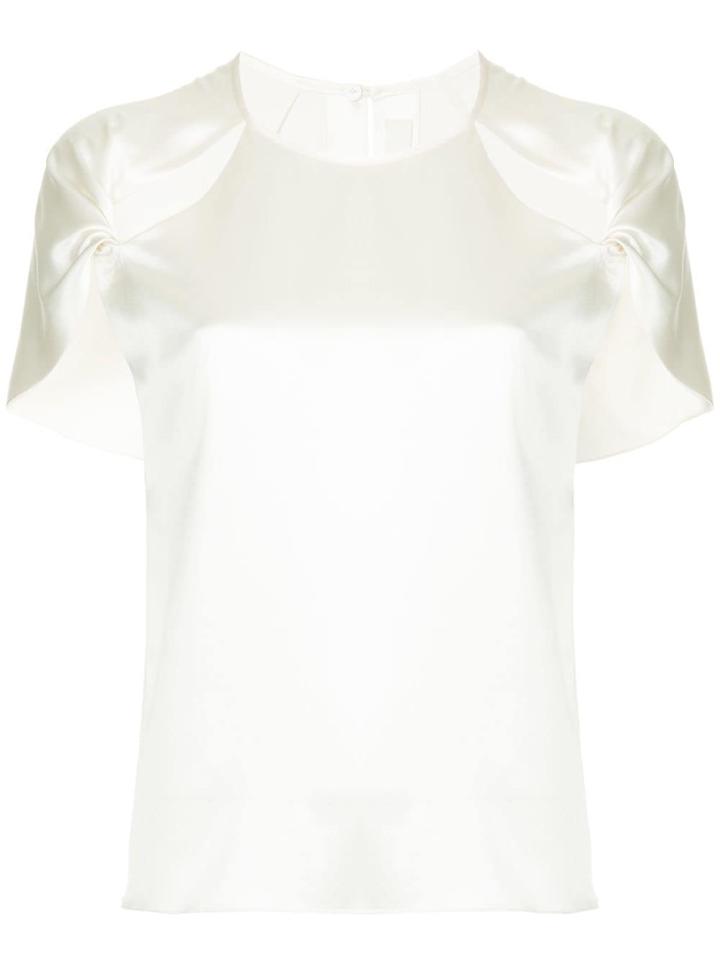 Dion Lee Twist Blouse - White