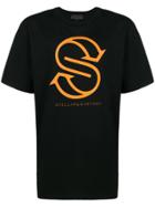 Stella Mccartney Printed Logo T-shirt - Black
