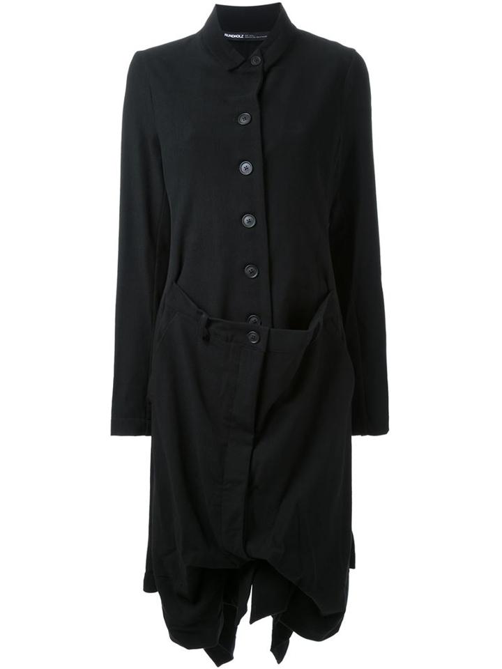 Rundholz Short Detail Long Coat