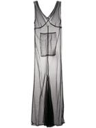 Ssheena Sheer Dress - Black