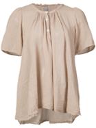 Raquel Allegra Loose Fitted Blouse - Brown