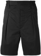 Lemaire - Bermuda Shorts - Men - Cotton/spandex/elastane - 48, Black, Cotton/spandex/elastane