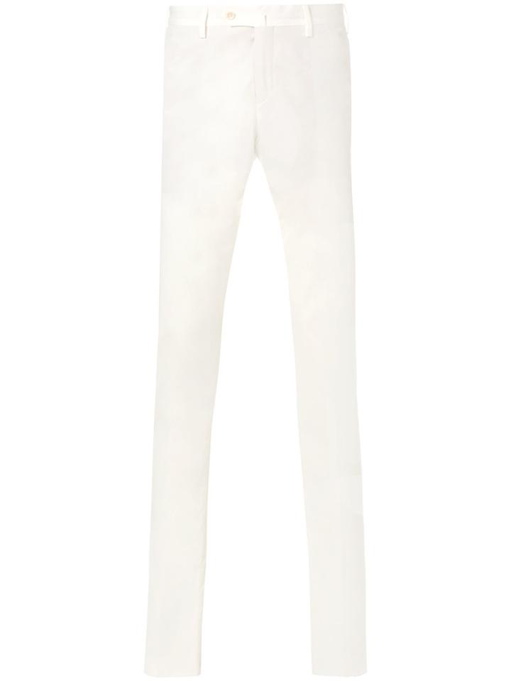Loro Piana Straight Leg Trousers - White