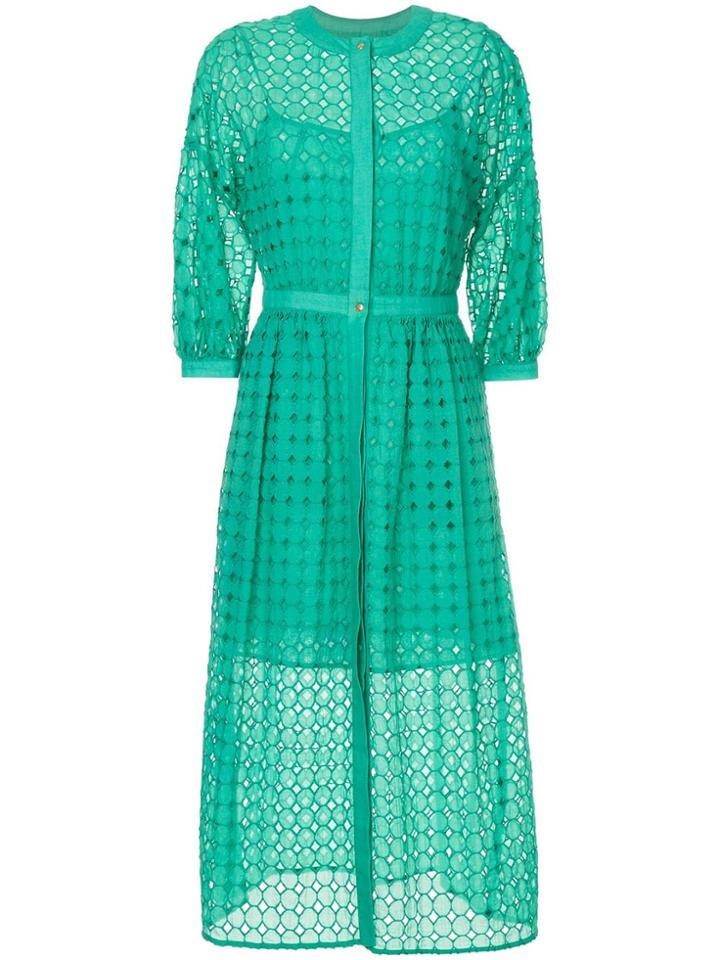 Ginger & Smart Naturalist Midi Dress - Green