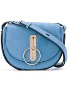 Nina Ricci Compas Saddle Bag - Blue