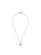 Vivienne Westwood Crystal Orbit Necklace - Gold