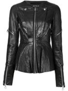 Kitx Flower Jacket, Women's, Size: 12, Black, Leather