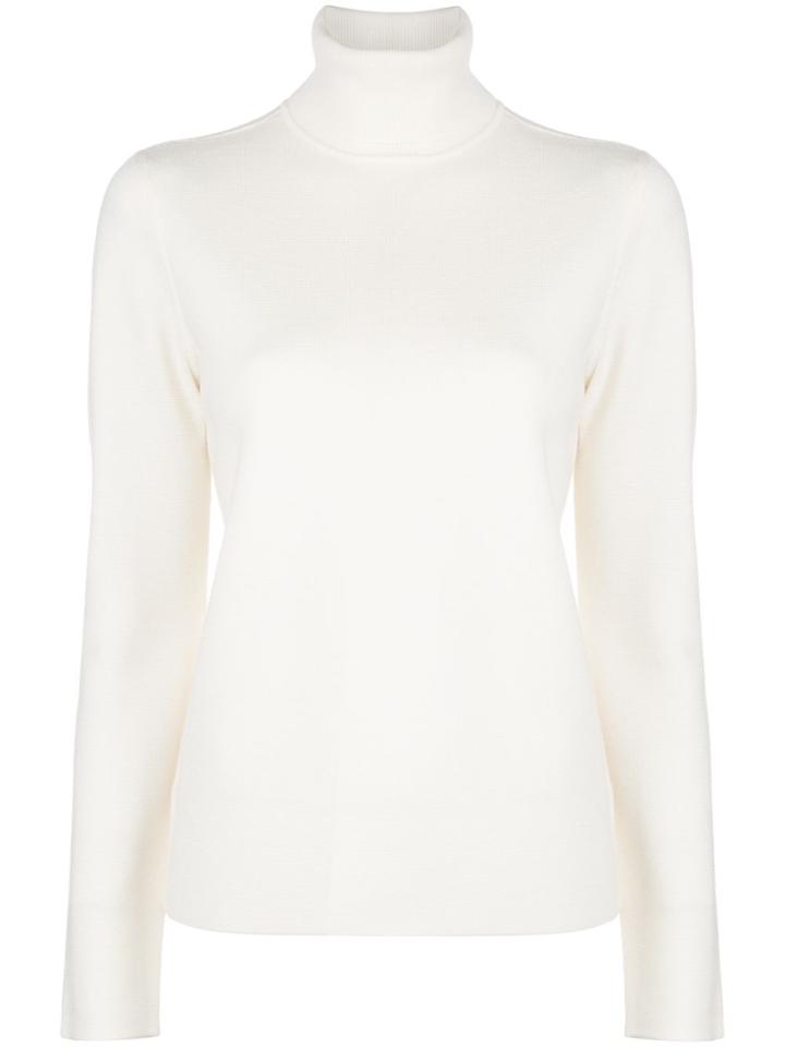 Aztech Mountain Matterhorn Turtle Neck Jumper - White
