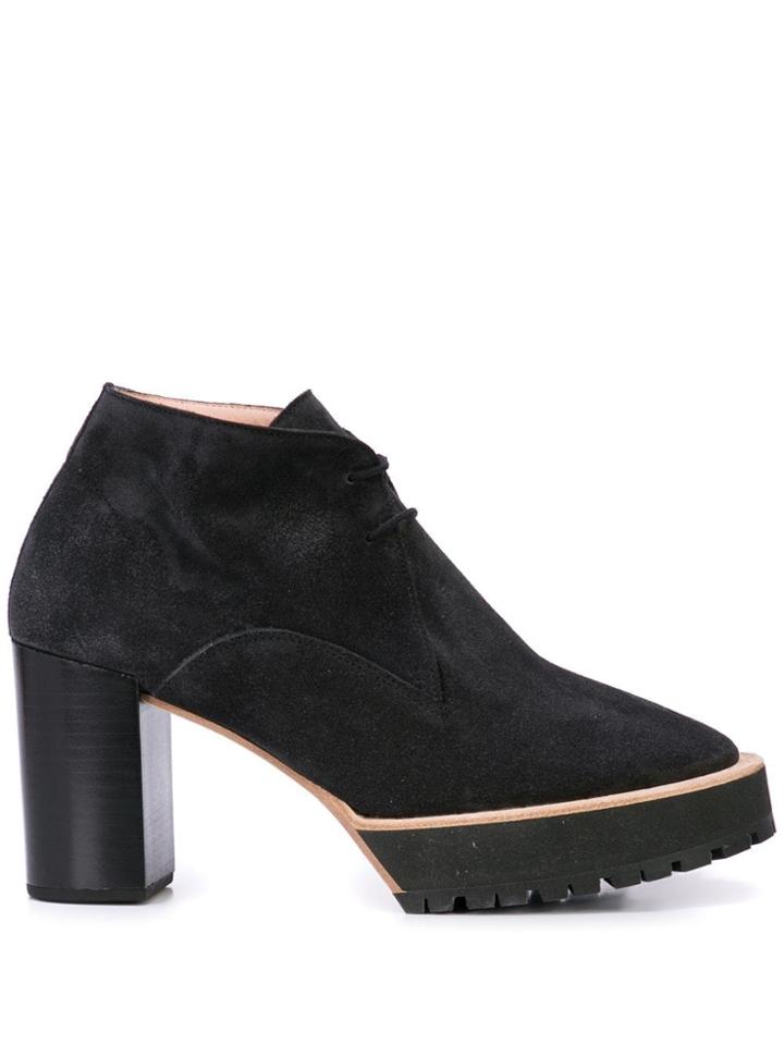 Repetto Lace-up Ankle Boots - Black