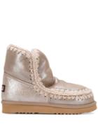 Mou Mou Fw101001c Eskimo 18 Mgegry Leather/fur/exotic Skins->leather -