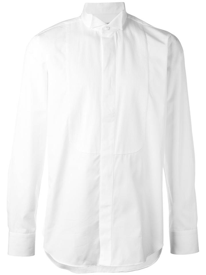 Bib Shirt - Men - Cotton - 43, White, Cotton, Alessandro Gherardi