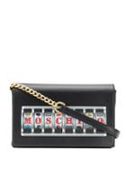 Moschino Slot Machine Crossbody Bag - Black