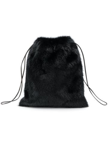 Simonetta Ravizza Furrissima Mini Backpack - Black