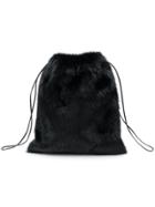 Simonetta Ravizza Furrissima Mini Backpack - Black
