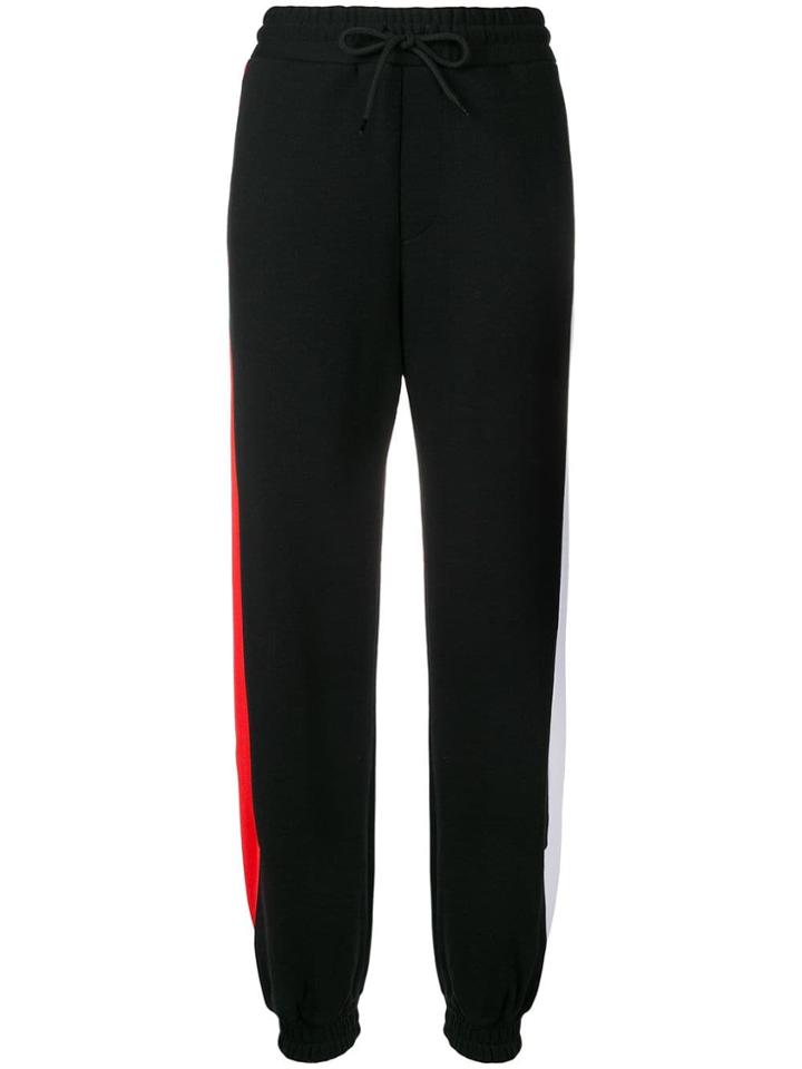 Msgm 'arrow' Track Pants - Black