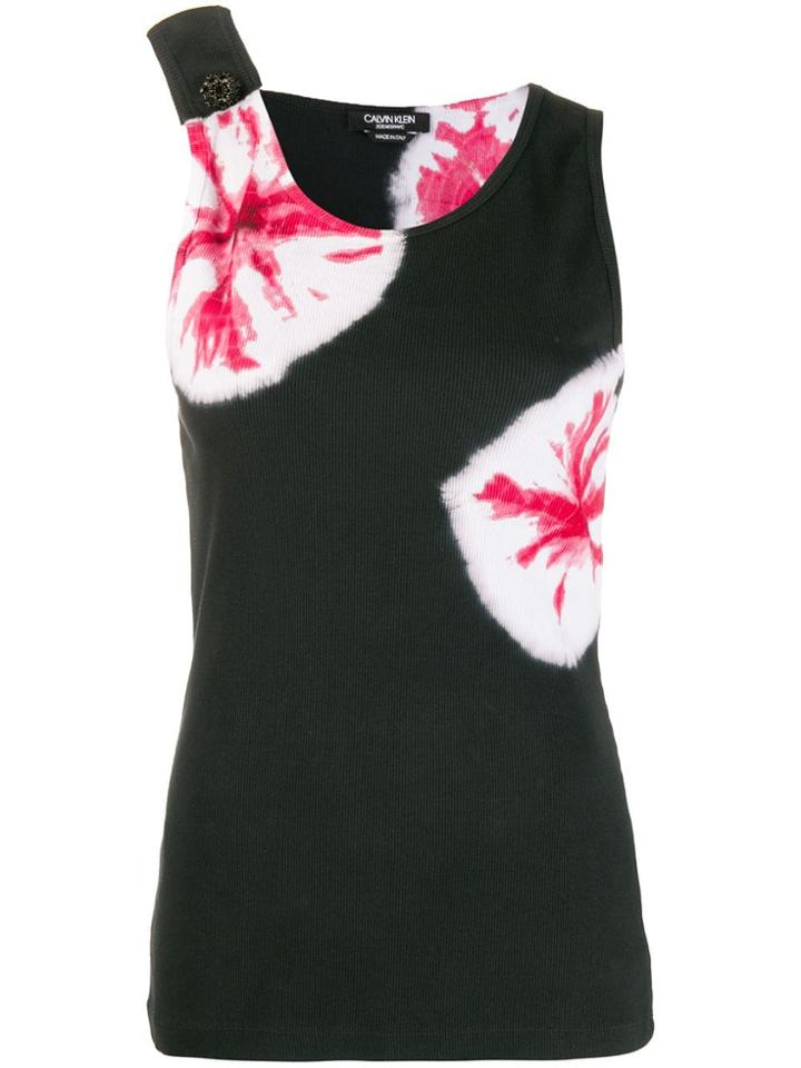 Calvin Klein 205w39nyc Tie-dye Tank Top - Black