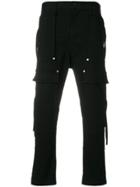 Fausto Puglisi Studded Leather Trousers - Black
