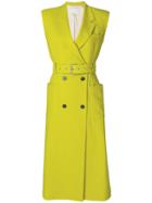 3.1 Phillip Lim Long Belted Vest - Green