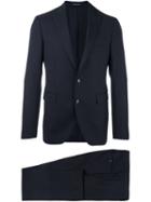 Tagliatore Two Piece Suit, Men's, Size: 48, Blue, Cupro/virgin Wool