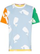 Thom Browne Nautical Print T-shirt - Blue