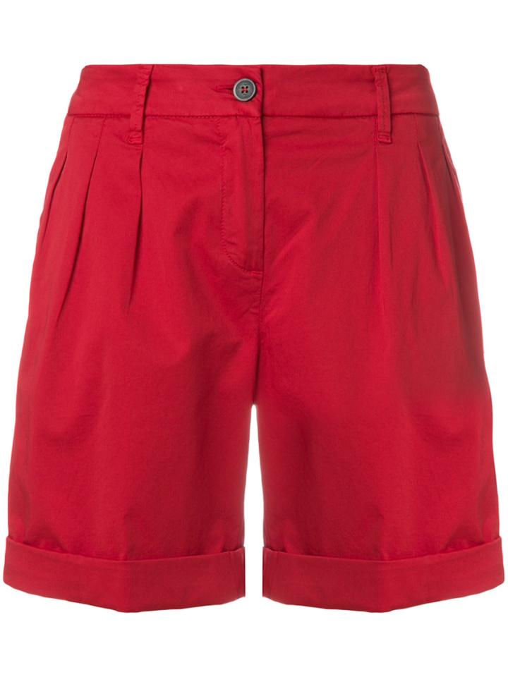Fay Classic Fitted Shorts - Red