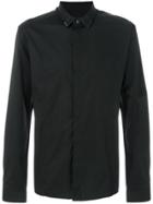 Les Hommes Classic Fitted Shirt - Black