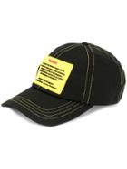 Ground Zero Warning Patch Cap - Black