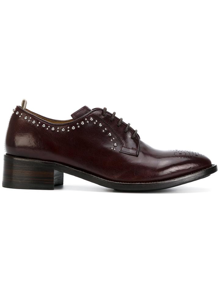 Officine Creative Lydie Lace-up Shoes - Red
