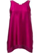 Forte Forte Satin A-line Tank Top
