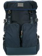 Makavelic Sierra Superiority Double Belt Backpack - Blue