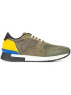 Givenchy Paneled Lace-up Sneakers - Green