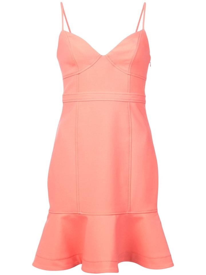 Likely Flared Hem Mini Dress - Pink