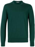 Dolce & Gabbana - Crewneck Sweater - Men - Virgin Wool - 52, Green, Virgin Wool