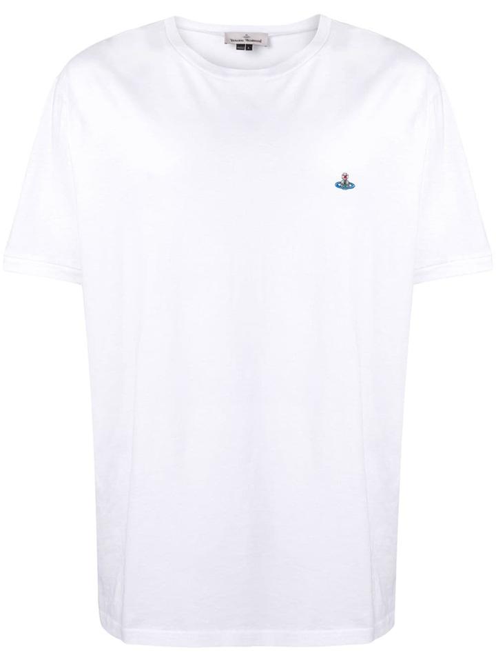Vivienne Westwood Boxy-fit Logo T-shirt - White