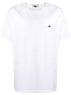 Vivienne Westwood Boxy-fit Logo T-shirt - White