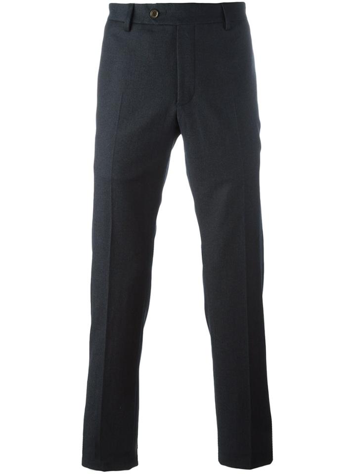 Al Duca D'aosta 1902 Tailored Straight Leg Trousers - Blue