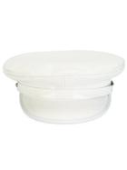 Manokhi High Shine Hat - White