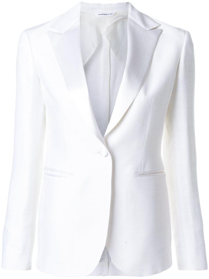 Tonello Slim-fit Blazer - White