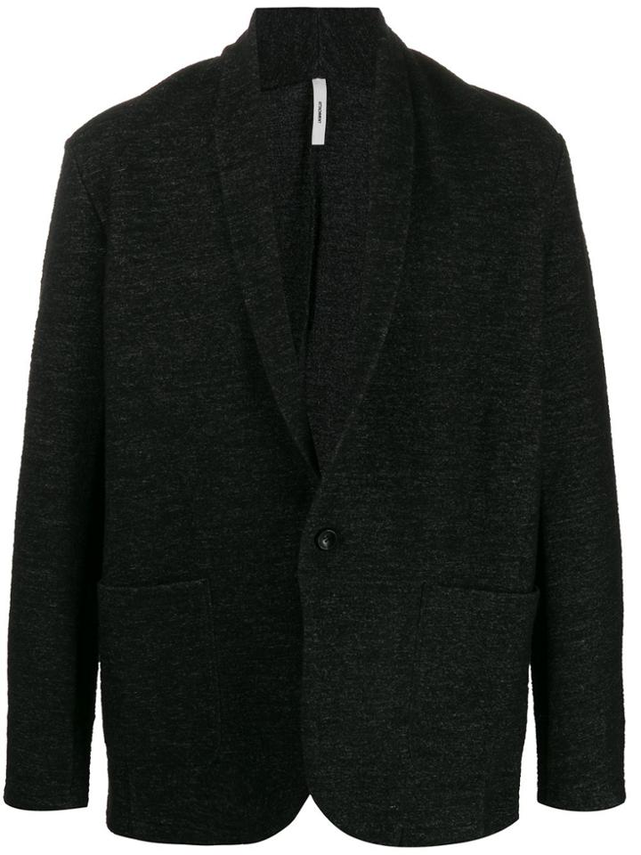 Attachment Jersey Blazer - Black
