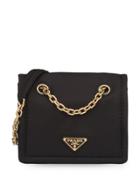 Prada Chain Strap Shoulder Bag - Black
