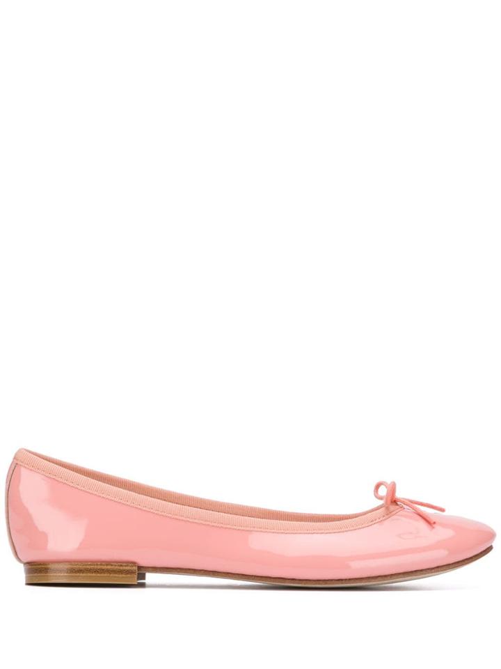 Repetto Cendrillon Patent Ballerina Pumps - Pink