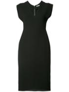 Maticevski - Fitted Midi Dress - Women - Polyester - 8, Black, Polyester